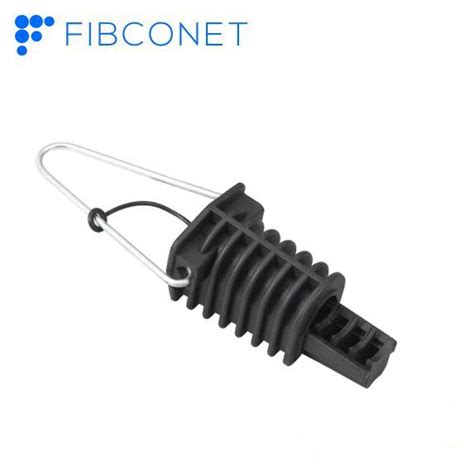 Fiber Optic Drop Wire Cable Insulation Anchoring Clamp Dead End Clamp