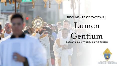 Documents Of Vatican Ii Lumen Gentium Youtube