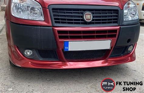 Fiat Doblo Ön Tampon Eki 2006 2010 Polyester boyasız FK Tuning Shop