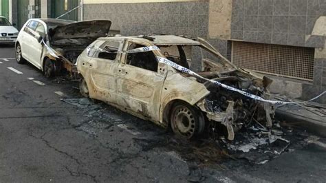 INCENDIO COCHE TENERIFE Se Incendia Un Coche En La Laguna Y Provoca