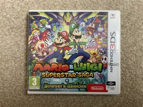 Mario Luigi Superstar Saga Bowser S Minions Nintendo Ds Brand