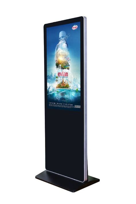 Interactive Free Standing LCD Advertising Kiosk Sitech System N Z