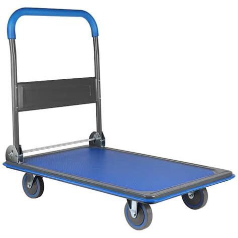 Miscool Lbs Capacity Platform Foldable Hand Truck Steel Frame