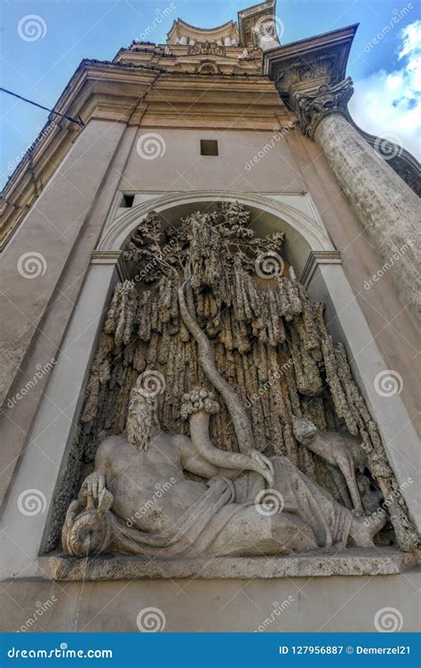 San Carlo Alle Quattro Fontane Church Saint Charles Near The Four