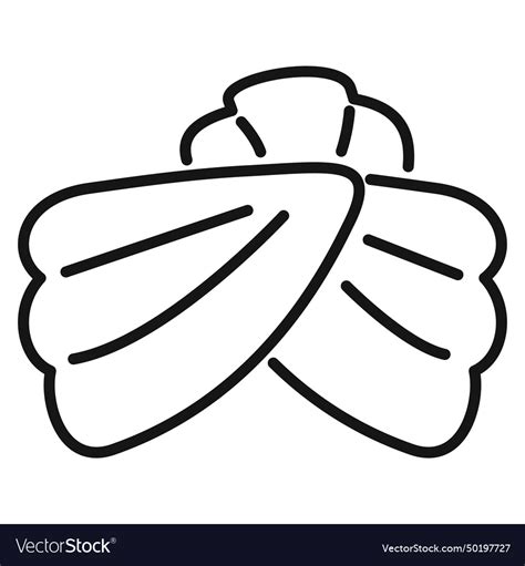 Indian Turban Icon Outline Head Culture Royalty Free Vector