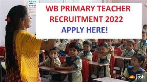 WBBPE Primary Teacher Recruitment 2022 For 11765 Vacancies Apply