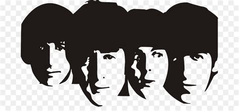 Free The Beatles Silhouette, Download Free The Beatles Silhouette png ...