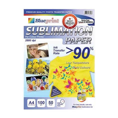 Jual Blueprint Sublimation Paper A Di Lapak Palugada Bukalapak