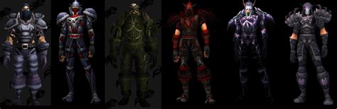 Idea Revising Art For Tier Sets 0 To 3 For All Classes Rclassicwow