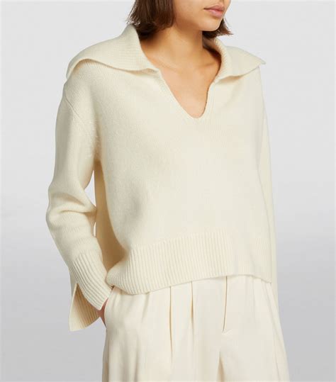 Womens Arch 4 Ivory Organic Cashmere Cortina Sweater Harrods Uk