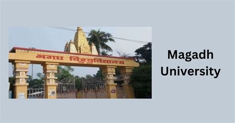 Magadh University Where Knowledge Meets Opportunity