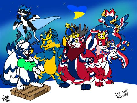 Nordic Dragons At Eurovision By Usagi Zakura On Deviantart