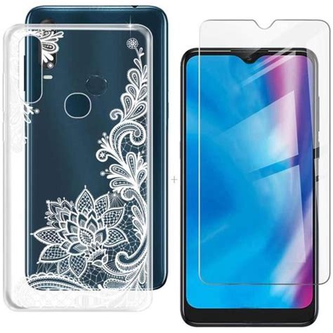 Verre Tremp Coque Pour Alcatel S T L Phone Coque Silicone