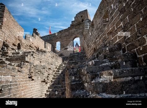 The Great Wall Of China In Jinshanling Stock Photo Alamy