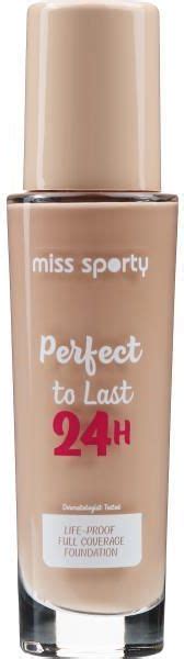 Miss Sporty Podk Ad Do Twarzy Perfect To Last H Vanilla Opinie