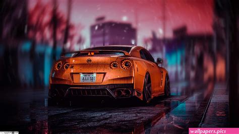 Orange Nissan Skyline Gtr Live Wallpaper | Wallpapers.Pics