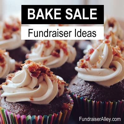 Bake Sale Fundraiser Ideas – Fundraiser Alley