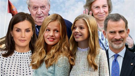 Felipe Letizia Sus Hijas O Los Reyes Em Ritos Por Qui N Pagan M S