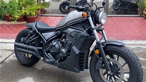 2019 Honda Rebel 500 Sound Check YouTube