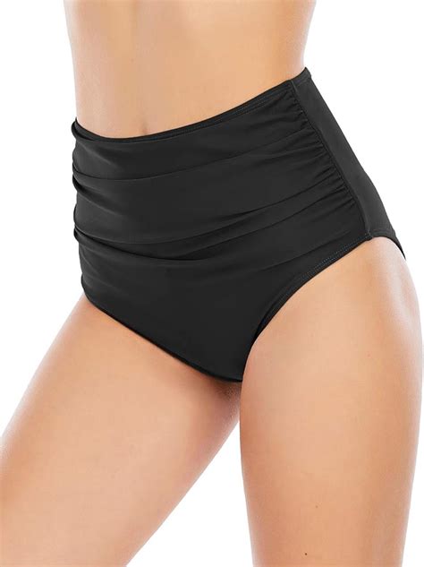 Tummy Control Black Bikini Bottoms Atelier Yuwa Ciao Jp