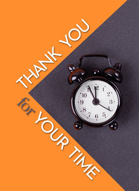 Thank You For Your Time - Inspiration Nation - Digital Cards