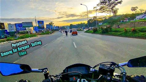 Suasana Batam Jam Pagi Naik Motor Satria Fu Fi Enak Buat Selap