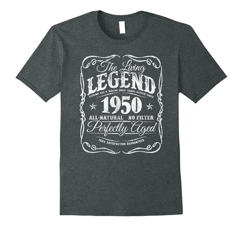 Vintage Living Legend Born In 1950 T Shirt 67th Birthday 4lvs 4loveshirt