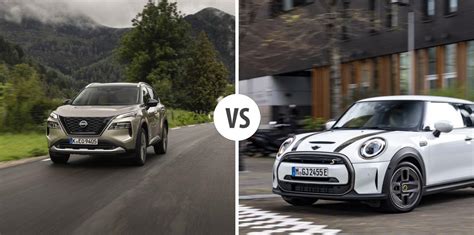 Nissan X Trail Vs Mini Cooper Electric Autovergleich Autogott De