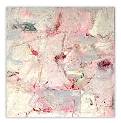 Petra Schott Floating Ii Abstract Painting For Sale At 1stdibs