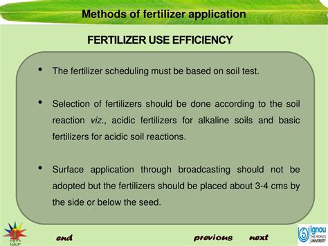 Ppt Methods Of Fertilizer Application Powerpoint Presentation Free