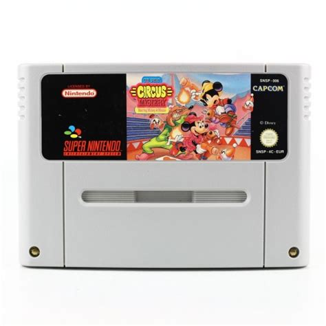 The Great Circus Mystery Starring Mickey Minnie SNES WTS Retro