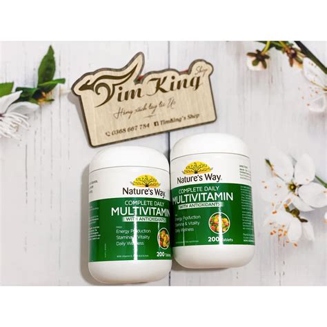 Vitamin Tổng Hợp Nature’s Way Complete Daily Multivitamin Shopee Việt Nam