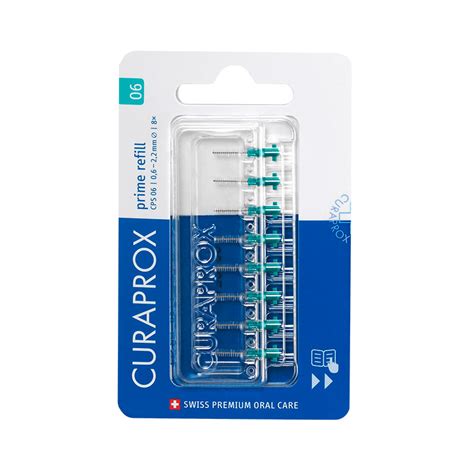 Curaprox CPS Prime Interdental Brushes X8 Refill Pack 10 Packs