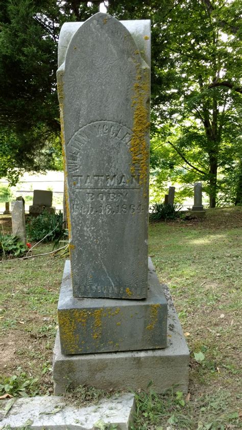 William McClelland Tatman 1864 Desconhecido Memorial Find A Grave