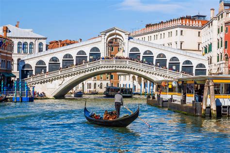 Rialto Bridge In Venice Italy Jigsaw Puzzle In Bridges Puzzles On