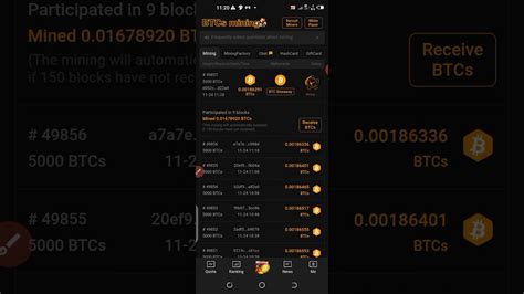 How To Mine Btcs And BTC Through The SATOSHI MINING APP YouTube