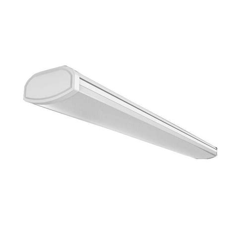 Commercial Electric Low Profile 4 Ft 3600 Lumens Integrated LED White