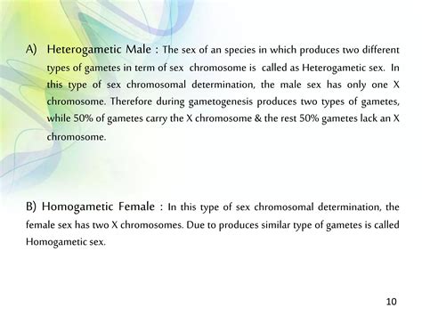 Chromosomal Sex Determination In Man PPTX