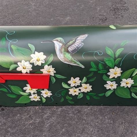 Hand Painted Mailbox Etsy