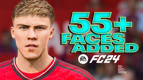 55 New Player Faces Added To Ea Fc24 Mgr Faces And Outfits Socks