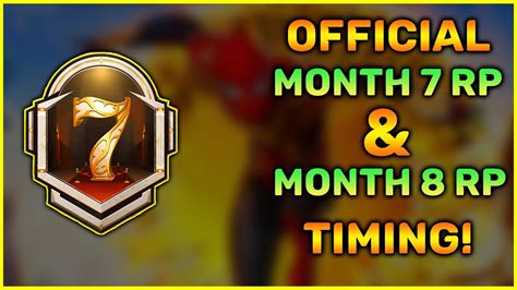 Month 7 Tier Reset Kab Hoga Month 7 Month 8 Royal Pass Official