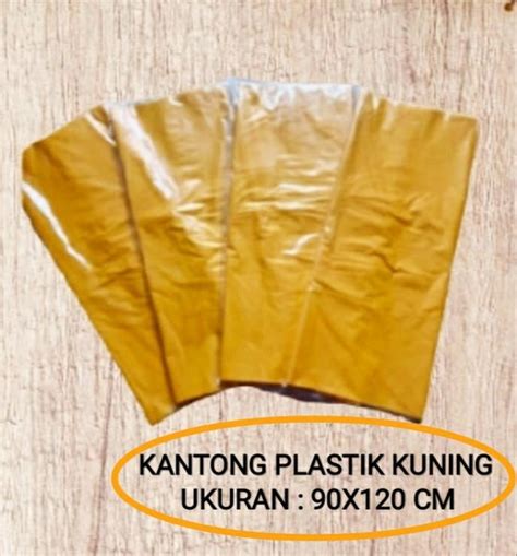 Jual Kantong Plastik Sampah Kuning Uk X Cm Di Lapak Sukses Bersama