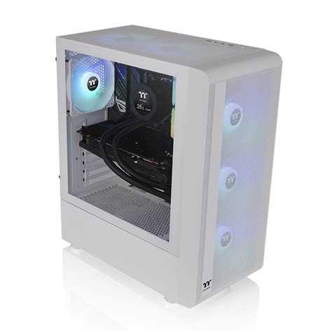 S200 Tg Argb Snow Mid Tower Chassis