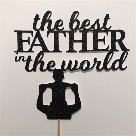 Happy Fathers Day Cake Topper Printable Printable Templates