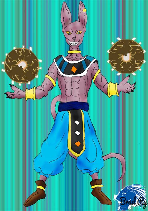 God Of Destruction Beerus By Bradry On Deviantart