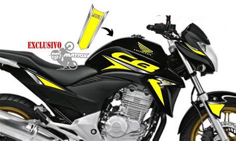 Adesivo Moto Cb Kit Completo Adesivos Matrix Adesivo Para Moto