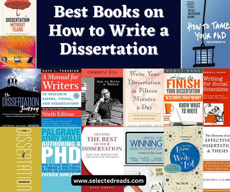 Best Dissertation Writing Books Selected Reads