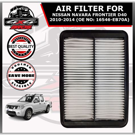 Air Filter For Nissan Navara Frontier D Eb A