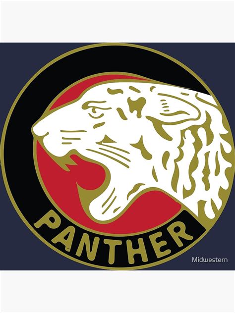 Panther Motorcycle Logo Photographic Print By Midwestern Redbubble