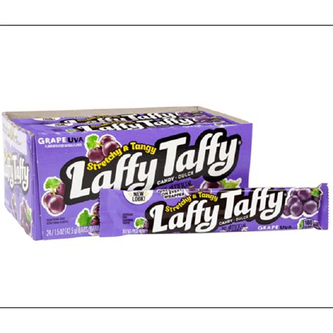 Grape Laffy Taffy Bars Novelty Candy Online Bulk